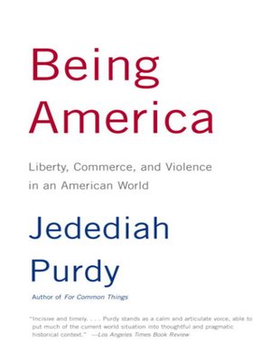 cover image of Being America